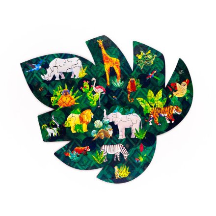 130 pieces Animal Kingdom Jigsaw Puzzle, 42cm