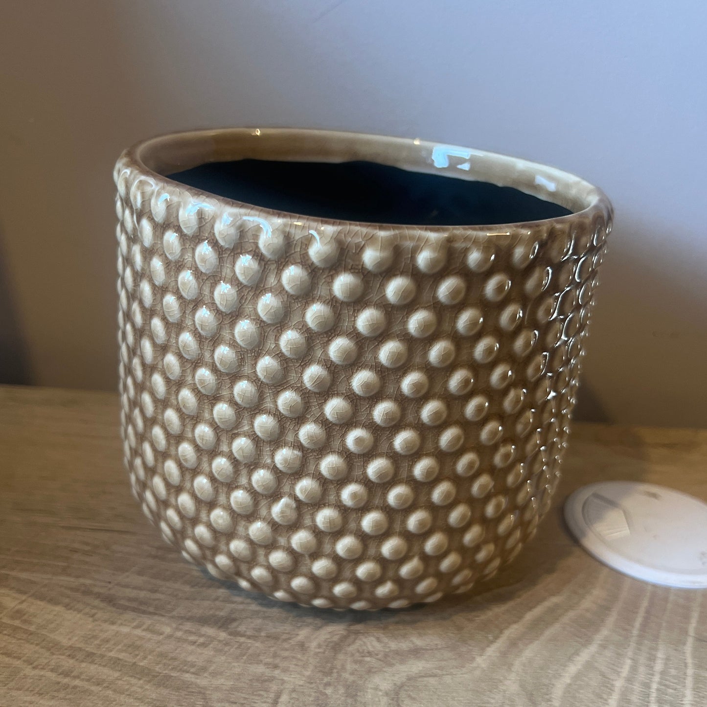 Debossed Dots Retro Mary Pot 12cm