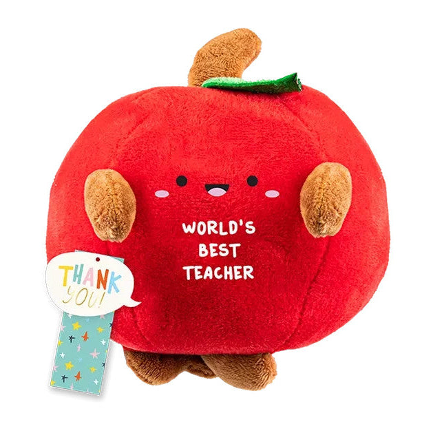 Best Teacher Plush Apple
