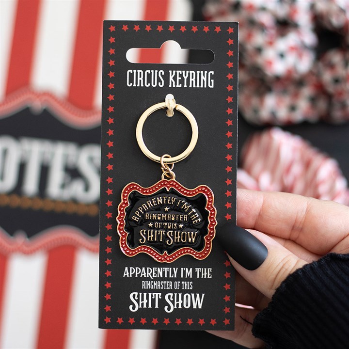 Circus Ringmaster Keyring 🎪