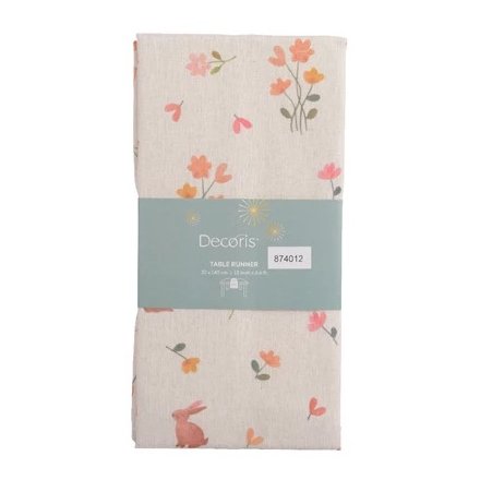 Flower Pattern Table Runner, 140cm