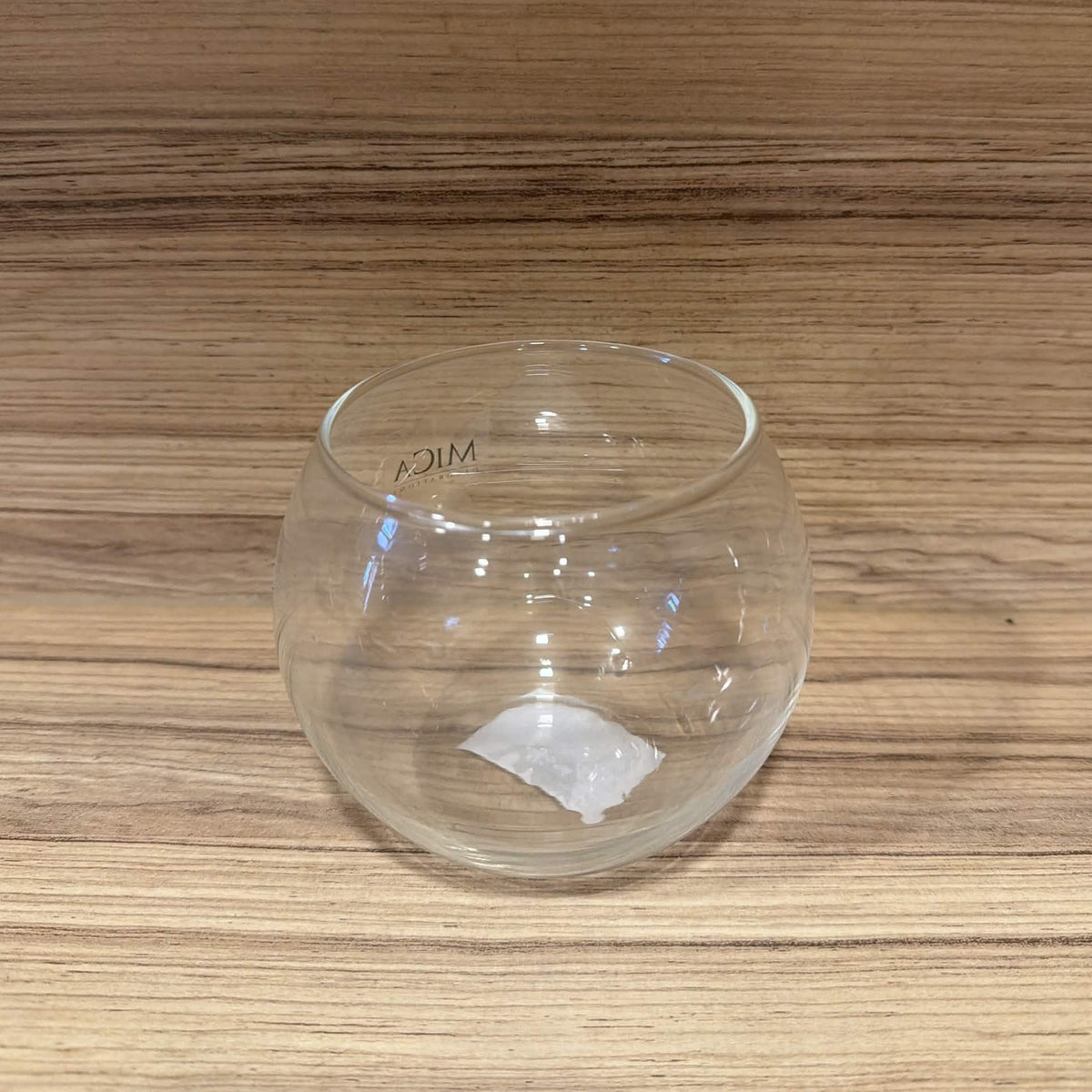 Fishbowl Glass Vase (7cm inner, 9cm H)