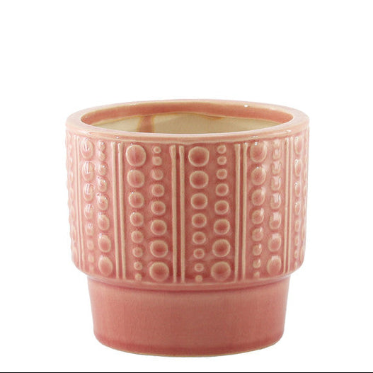 Salmon Pink Octo Pot