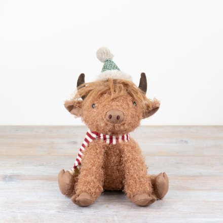 Jingles the Highland Coo, 42cm