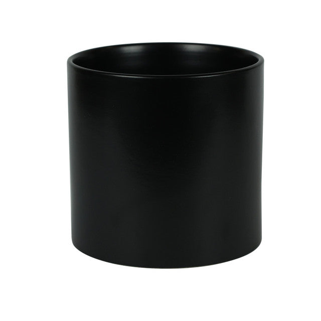 Sofia Matt Black Ceramic Pot