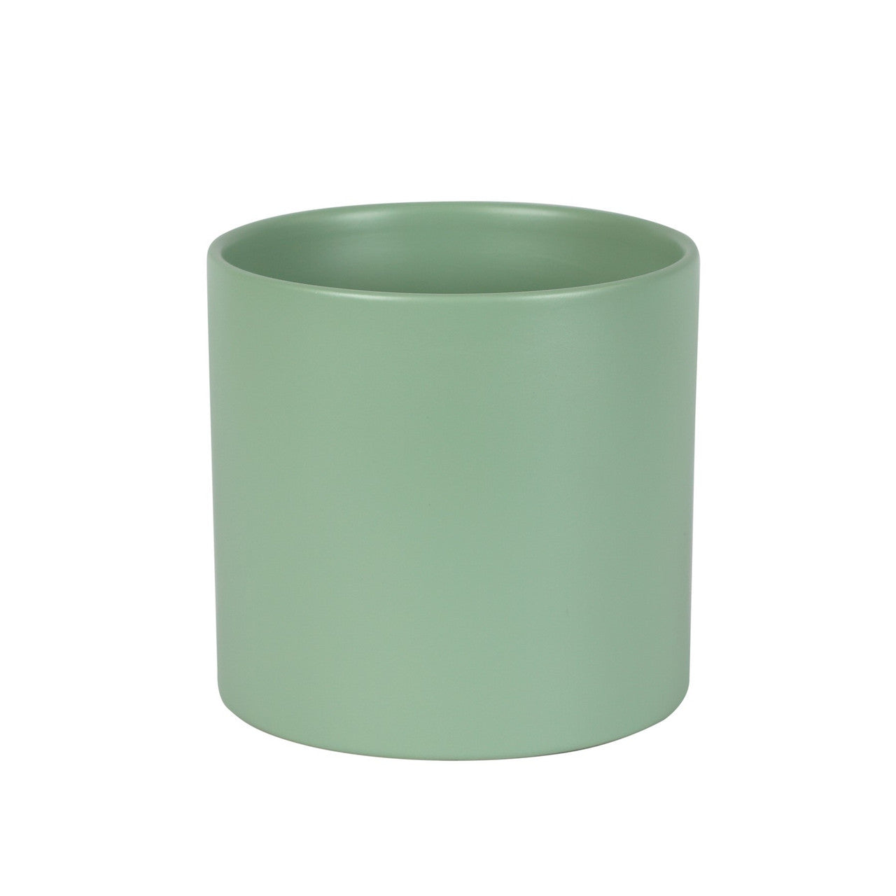 Sofia Matt Sage Green Ceramic Pot