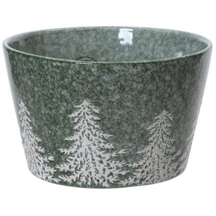 Woodland Frosted Tree Bowl, 13cm