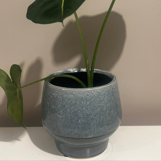 Grey Glazed Monta Pot 11cm inner