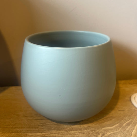 Matt Grey London Pot 11.5cm