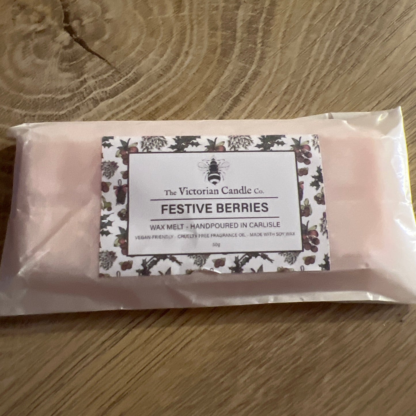 Festive Berries - Wax Melt Snap Bar
