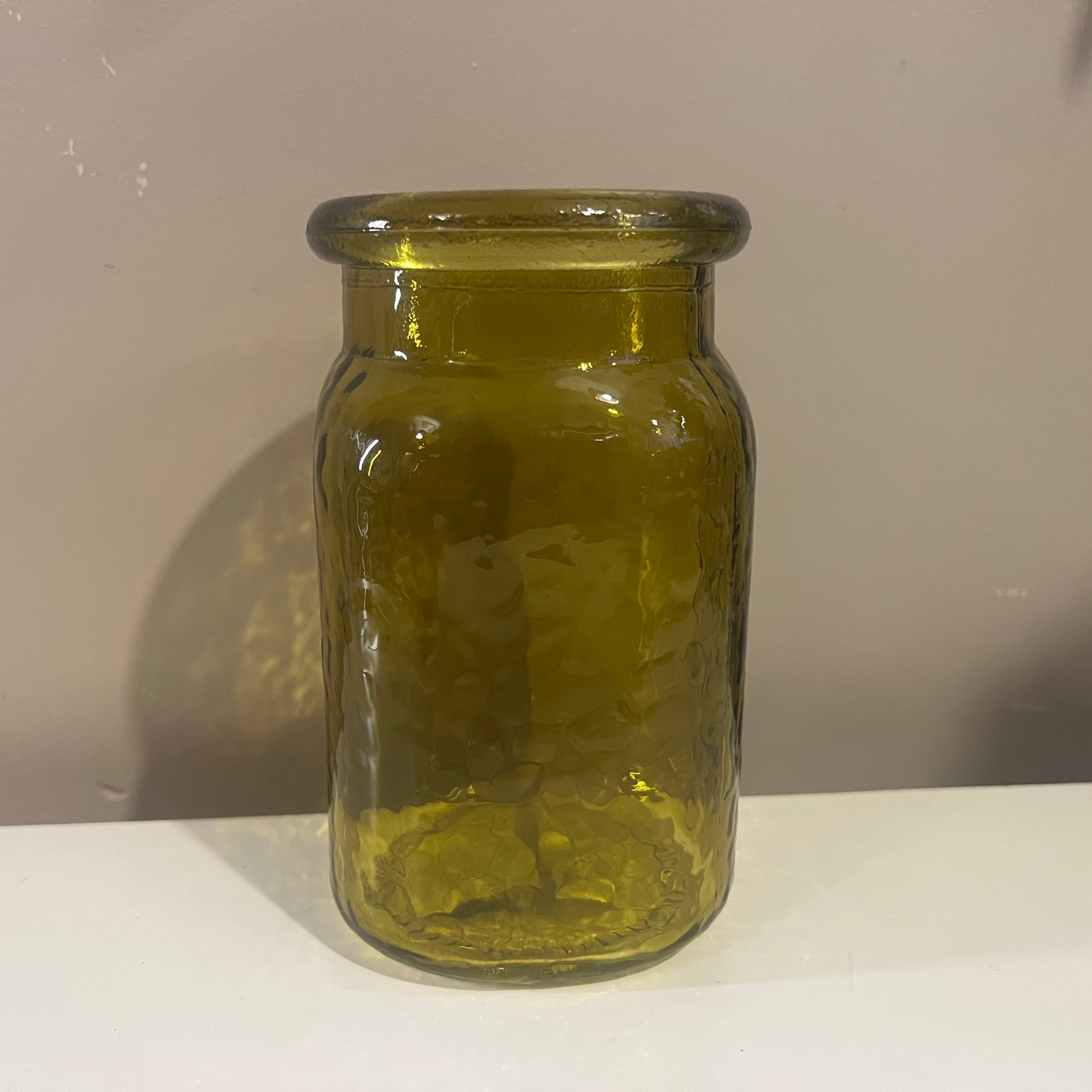 Decorative Glass Vase 14cm x6cm (3 Colours)