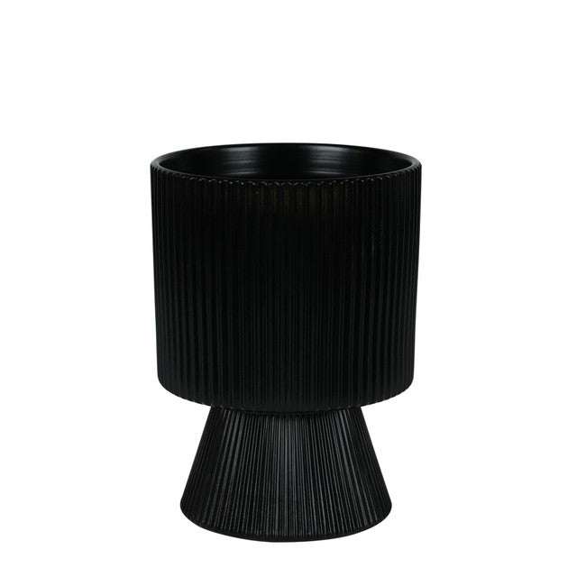 Matt Black Oslo Pot 14.5cm