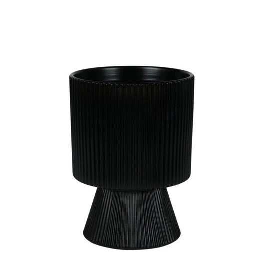 Matt Black Oslo Pot 14.5cm
