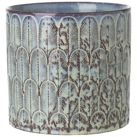 Featherline Plant Pot 10.5cm inner