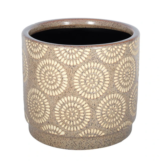 Brown Cosmos Pot