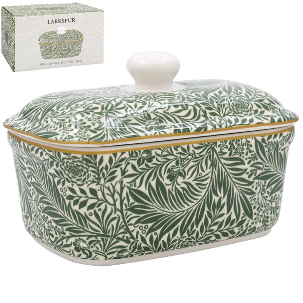 Botanical Butter Dish