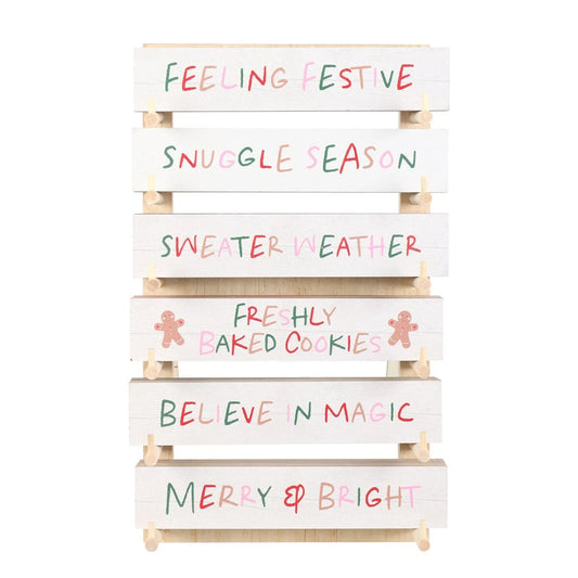 Christmas Block Sign