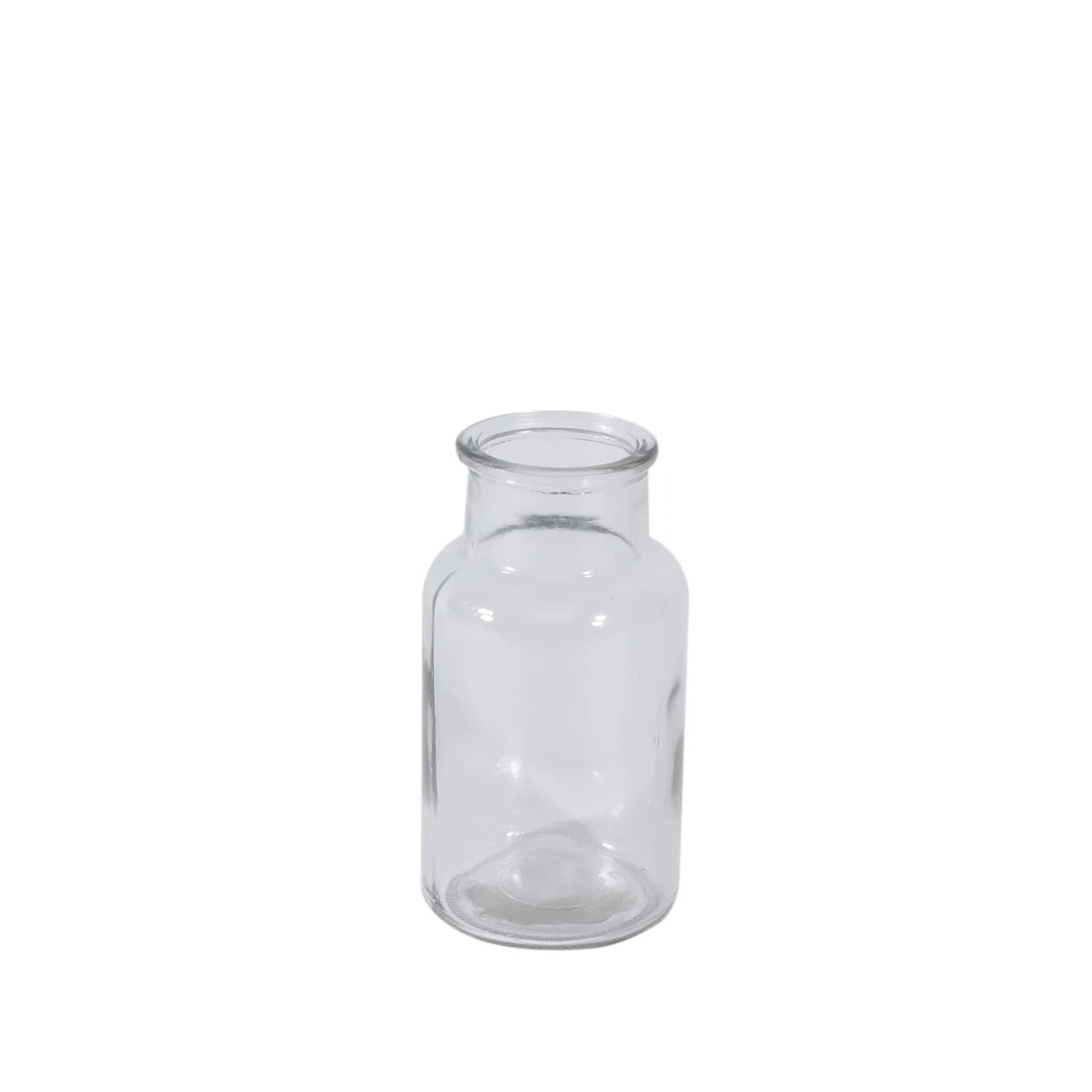 Clear Apothecary Bottle Glass Vase