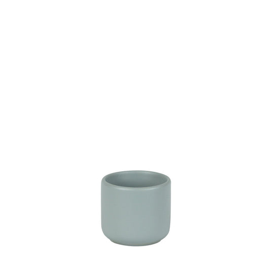 Havana Matt Grey Ceramic Pot - 7cm inner