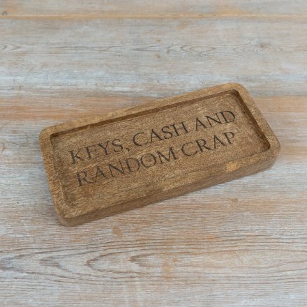 Keys Cash & Random Crap Tray, 23cm
