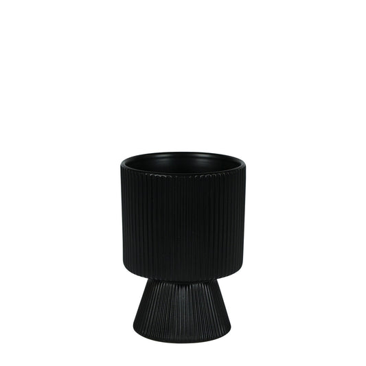 Matt Black Oslo Pot 10.5cm inner