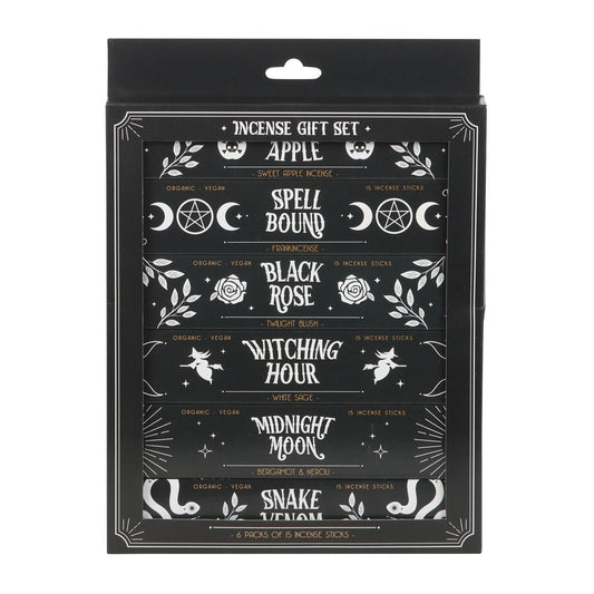 Set of 6 Midnight Ritual Incense Sticks Gift Set