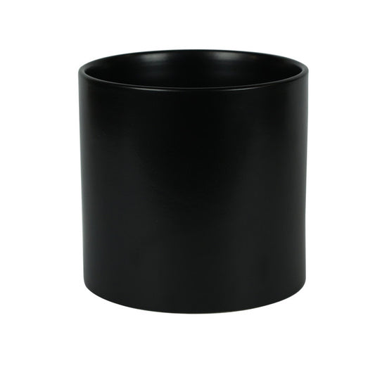 Sofia Matt Black Ceramic Pot