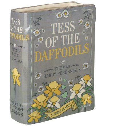 Tess of the Daffodils Book Vase, 18cm