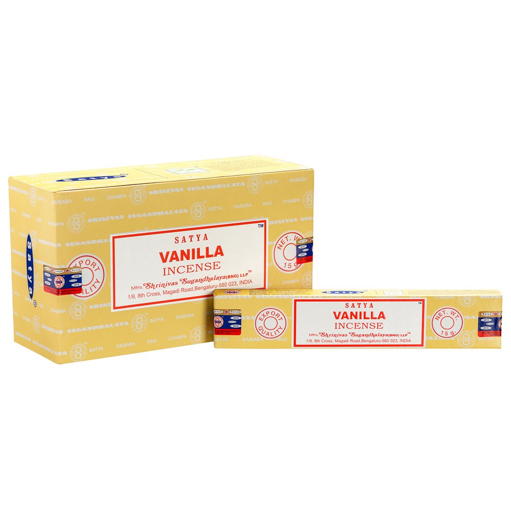 Vanilla Incense Sticks by Satya - Single Pack