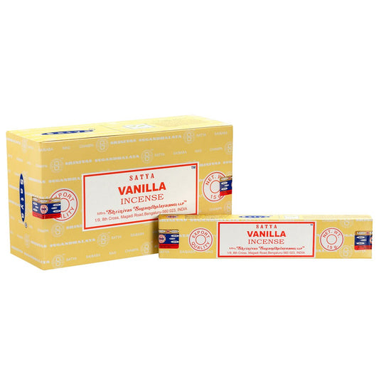 Vanilla Incense Sticks by Satya - Single Pack